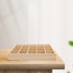 thumbnail image 2 of Wooden Cosmetics Box Compartment Organizer Case Desktop Figurine Organizer, 2 of 4