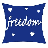 JeashCHAT 4th of July Pillow Covers 14"x18" Patriotic Throw Pillow Covers Fourth of July Pillow Covers Memorial Day American Flag Pillow Covers for Independence Day Home Decorations