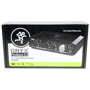 Mackie Onyx Producer 2.2 2x2 USB MIDI Recording Studio Interface and Headphones