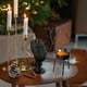 thumbnail image 5 of Portavelas navideños pequeños con forma de ciervo, de hierro, ideales para decorar la mesa en fiestas navideñas o como regalo para el hogar., 5 of 7