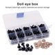 thumbnail image 5 of Bewildely 135 unids/caja muñeca seguridad globo ocular nariz DIY artesanía lindos juguetes suaves Animal relleno hacer pieza de repuesto Animales de peluche y juguetes de peluche, 5 of 6