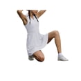 thumbnail image 5 of Two Piece Workout Outfits for Women, Sleeveless Mini Dress with Shorts Summer Athletic Tennis Dress Golf Outfit, 5 of 7