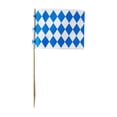 thumbnail image 2 of Tong Beer Festival Theme Blue And White Checkered Toothpick Pack For Party And Bar Displays, 2 of 6