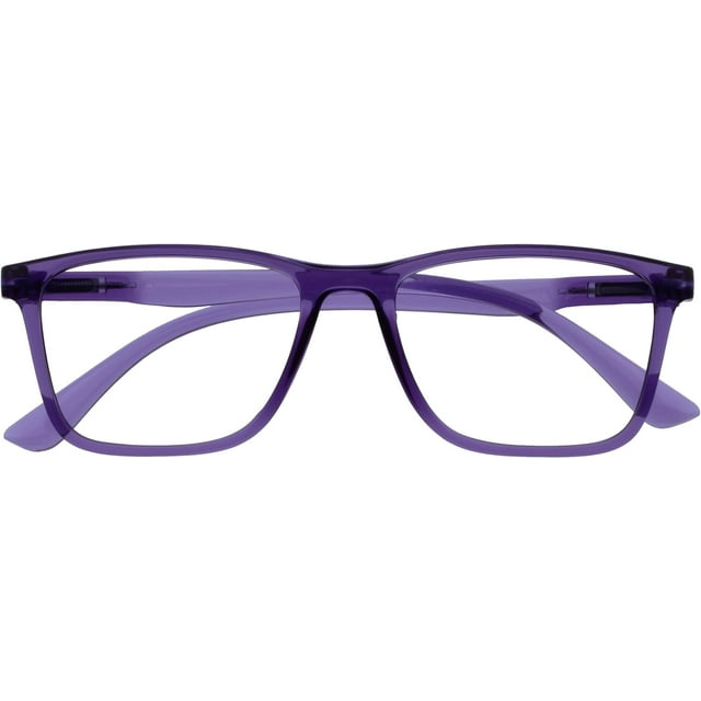 OPULIZE NYX Reading Glasses with Blue Light Blocking for Women Men, Rectangular Frame with UV & Eyestrain Protection