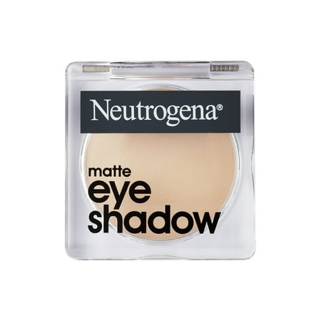 Eye Shadow Label - Neutrogena Matte Eye Shadow with Vitamin E, Toasted Eggshell, 0.1 oz