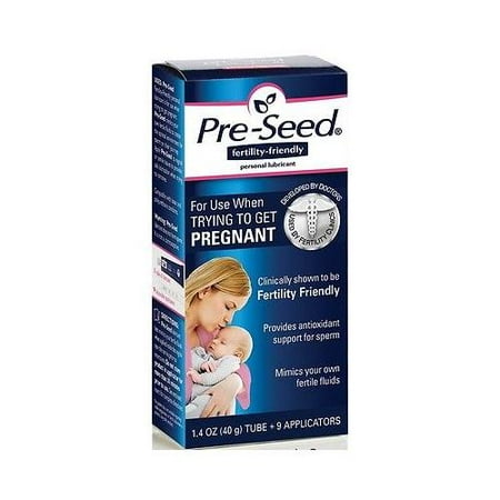 Pre-Seed Fertility Conception Friendly Lube Lubricant Plus 9 (Best Lube To Get)