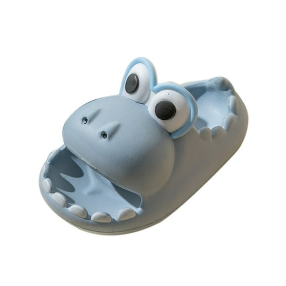 adviicd Toddler Girl Slippers Kids Boys Girls Slides Sandals Comfort Non-Slip Beach Pool Shower Shoes Indoor Outdoor (Blue,8.5)