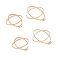 thumbnail image 1 of Los Aros de Bordado Ovalados de 4 Piezas Incluyen 1 Pieza de 8.3 x 5.4 Pulgadas Y 1 Pieza de 6.3 x 4.1 Pulgadas de Aros de Punto de Cruz para Arte Artesanía Costura Práctica, 1 of 8