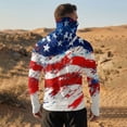 thumbnail image 4 of Mens Sun Shirt Upf 50+ Quick Dry Long Sleeve Hoodies Outdoor Hiking Swimming Fishing, 4 of 9