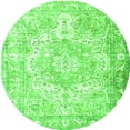 thumbnail image 1 of Ahgly Company Indoor Round Persian Green Traditional Area Rugs, 7' Round, 1 of 1