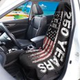 thumbnail image 2 of Garronmavis 1 PC Front Car Seat Towel Cover, Stain Resistant Breathable Waterproof Sports Towel Mat, for Post Workout Beach Hiking, Universal Fit for Cars SUV Trucks Sedan Van Auto Interior Accessory, 2 of 8