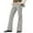 #Gray, variant on DPTALR Men's Solid Color Fashion Casual Flared Trousers with Button Pockets, Army Green Big and Tall Men XXXL