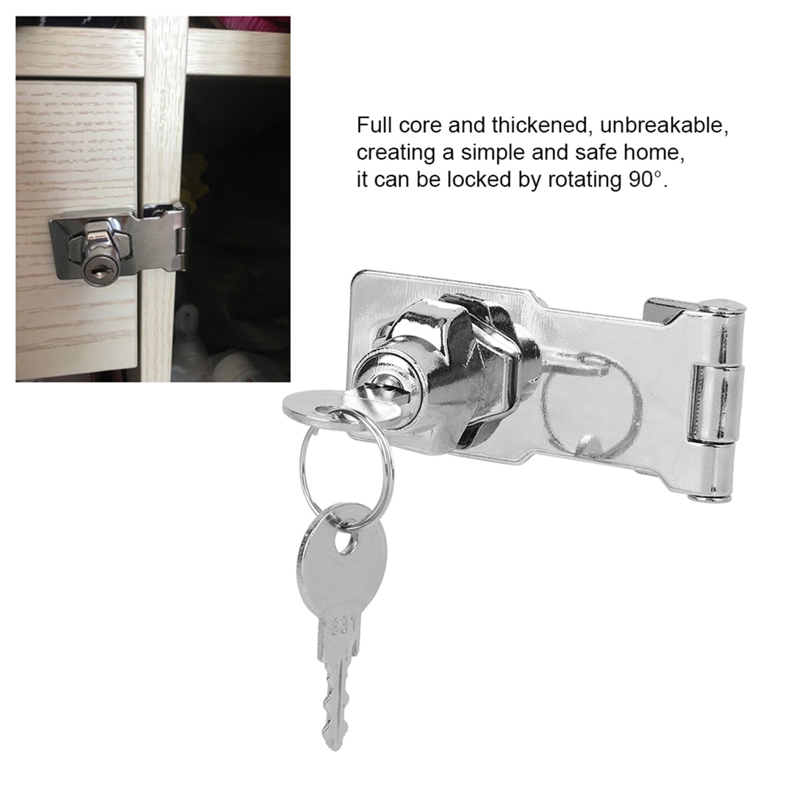 Industrial & Scientific Hasps Keyed Hasp Lock Stainless Steel Large