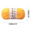 thumbnail image 3 of Dianli Five Strand Gradient Milk Cotton Yarn Ball Soft Baby Wool for Hand Knitting DIY Dolls Crochet Projects Colorful Dyed Segments Ideal for Handmade Scarves Hats and Crafts, 3 of 6
