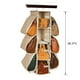 thumbnail image 2 of LONGTEAM-monedero colgante, organizador de bolsos, artículos para el hogar, no tejido, 10 bolsillos, bolsa de almacenamiento para armario colgante, 2 of 5
