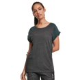 thumbnail image 3 of Urban Classics Womens Contrast Raglan T-Shirt, 3 of 4