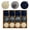 B, variant on Qonioi Flocked Christmas Tree Ball Ornaments, 12 Pcs Plastic Hanging Christmas Balls for Xmas Tree Decoration, Brown Holiday Ornaments for Festive Decor