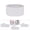 Transparent, variant on BIMZUC Premium Anti Slip Tape White 16.4 ft / 5m PEVA PU Rubber Floor Staircase Step Abrasive Safety Strip High Traction Grip For Indoor Outdoor Use, 1 Count