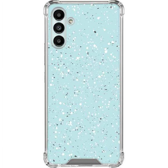 Skinit Polka Dots Mint Speckled Galaxy A13 5G Clear Case