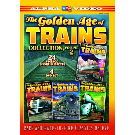 The Golden Age Of Trains Collection, Vol. 2 (DVD), Alpha Video, Documentary