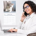 thumbnail image 5 of EcoEarth 18-Month Vertical Wall Calendar, Adorable Kittens, 11" x 22", 2026 - 2027 Calendar, 5 of 6
