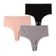 thumbnail image 5 of Pantalones de fitness para mujer, tanga de una pieza sin costuras, ropa interior de algodón con cintura alta y entrepierna ceñida de talla grande, 5 of 6