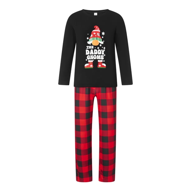 Disfraz Premium Conjunto de pantalón de 2 piezas con estampado de Caperucita Roja, traje familiar informal (Dad-2XL) Ygjytge Negro T XXL para Unisex