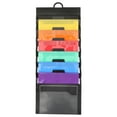 thumbnail image 1 of Sac de Rangement pour Dossiers Extensible Monté au Mur Organisateur de Fichiers Portable Conteneur de Fichiers, 1 of 8