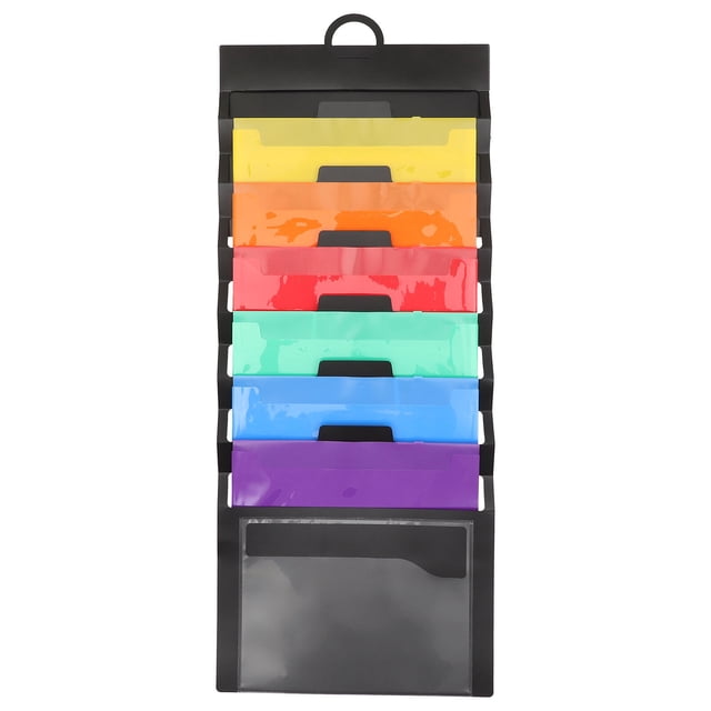 Sac de Rangement pour Dossiers Extensible Monté au Mur Organisateur de Fichiers Portable Conteneur de Fichiers