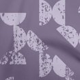 thumbnail image 1 of oneOone Cotton Cambric Violet Fabric Geometric Half Circle Craft Projects Decor Fabric Printed By The Yard 56 Inch Wide, 1 of 4