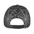 thumbnail image 3 of Kdxio Unisex A Web With A Spider Pattern Baseball Cap Unisex Washed Classic Adjustable Hat, 3 of 5