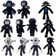 thumbnail image 4 of Skibidi Toilet Plush, 11" Speakerman Bosses Plushies Toys Skibidi Toilet Head Plushies Toys for Fans and Friends Beautifully Stuffed Animals Doll Gifts (8pcs), 4 of 7