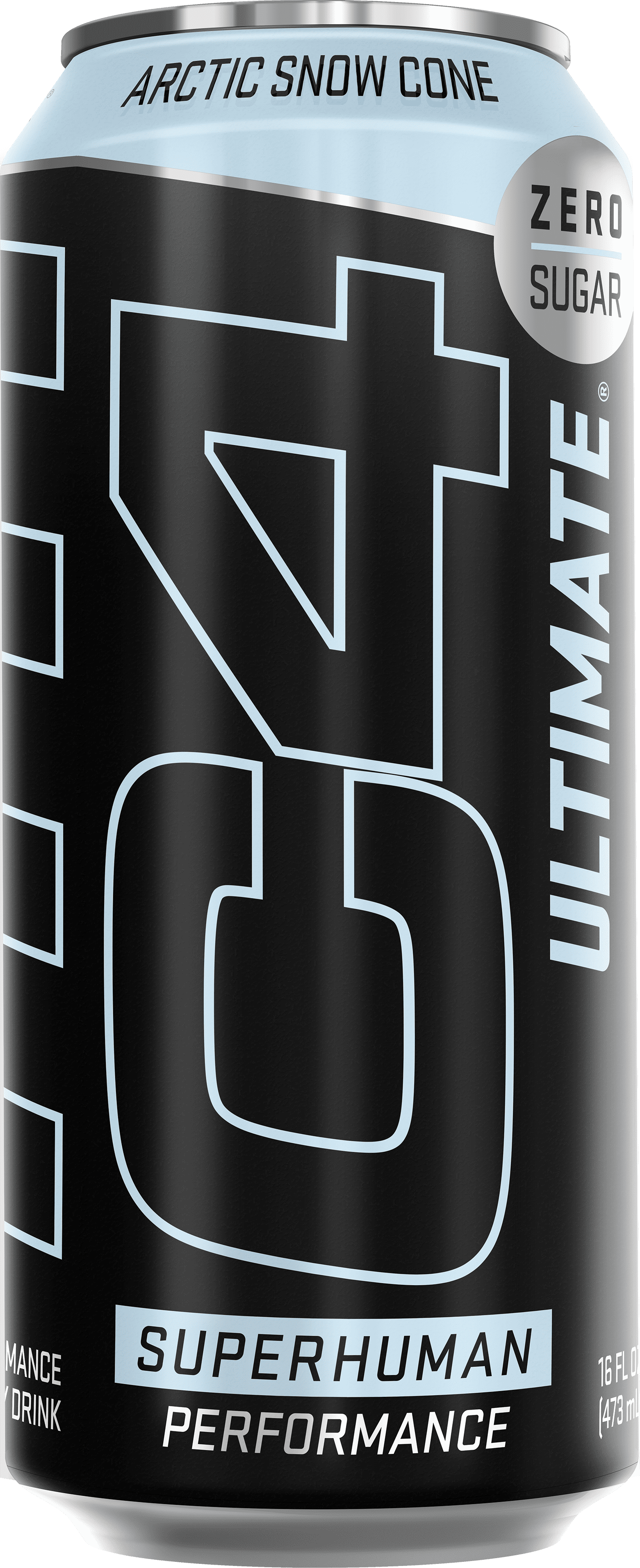 C4 Ultimate + Arctic Snow Cone + Energy Drink + Pump + Performance + 16 oz, Single Can
