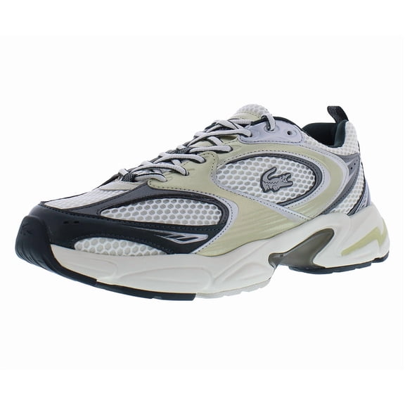 Lacoste Storm 96 2K Mens Shoes Size 11, Color: Off-White/Dark Green