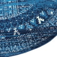thumbnail image 2 of Unique Loom District Collection, Area Rug, Blue, 3' 3" x 5' 3", Oval, 2 of 10