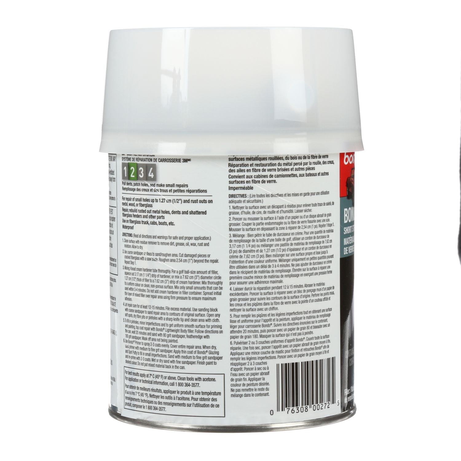 Bondo® Bondo-Glass® Reinforced Filler, 272C, 1 qt (0.95 l)