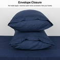 thumbnail image 5 of Lirex Pillow Cases Brushed Microfiber Standard Size 20x26, Set of 2, Blue, 5 of 6