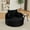 Black, variant on Corduroy Floor Sofa, 50" Fluffy Sleeper Chair, No Assembly Required Cloud Couch for Living Room, Bedroom & Lounge, Modern Lounger,Grey