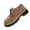 Khaki, variant on Gpaecead Women's Lace Up Platform Loafers Faux Suede Chunky Sole Slip On Moccasin Shoes With Non Slip Sole For Work And Casual Brown