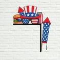thumbnail image 4 of Handmadetneonsign Happy 4th Of July Door Corner Sign, 4th Of July Door Hanging, USA House Wall Decor 53215, 4 of 4