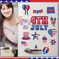 thumbnail image 6 of Yhmxh 14 Pcs Memorial Day Refrigerator Magnets Set, 4th of July USA Flag Magnets Patriotic Decor, Independence Day Decorative Car Magnetic Stickers for Fridge Metal Door Mailbox Locker Decoration, 6 of 6