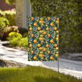 thumbnail image 4 of Easygdp Fresh Orange Garden Flag Yard Flag Welcome Flag, Double-Sided, Weather Resistant for Outdoor Decor - 28"x40", 4 of 9