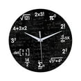 thumbnail image 1 of Reloj moderno redondo 12 - Reloj de pared con ecuaciones matemáticas y diseño artístico único para, 1 of 9