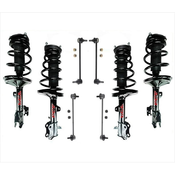 Front & Rear Struts & Links for Toyota Highlander ALL WHEEL DRIVE V6 01