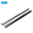 thumbnail image 3 of Unique Bargains 2pcs 20' Cable Raceway 20mm Cord Cover Hider Cable Management with Self Adhesive, Buckle & Scale, Black, 3 of 5