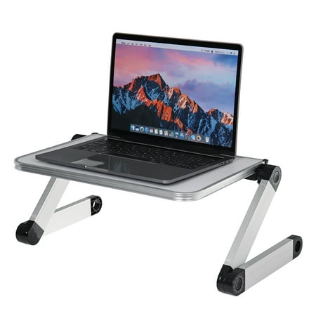 16inch Portable Aluminum Lap Desk 360 Folding Table Stand Bed