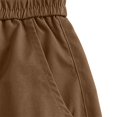 thumbnail image 6 of IhhxPro Men's Outdoor Cargo Shorts with Elastic Waist and Multi-Pockets Men Work Casual Hiking Cotton Relaxed Fit Summer M-2XL, 6 of 9