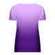 thumbnail image 5 of Camiseta informal de manga corta con cuello cuadrado y estampado para mujer Fridja  bn3187, 5 of 5