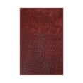 thumbnail image 4 of Koeckritz Rugs Red Black Indoor/Outdoor Artificial Grass Rug, 4'x7', Lightweight, 4 of 6