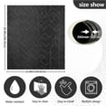thumbnail image 6 of Haosy Dishwasher Magnet Cover Magnetic Fridge Door Cover Home Kitchen Decor Black Simple Geometric Lines 23"x 26", 6 of 6